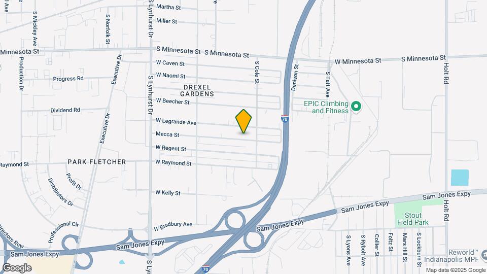4916 Mecca St Mapa y Detalles de la Ubicación