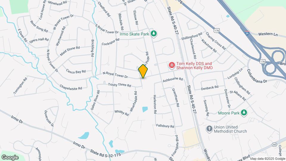 337 N Royal Tower Dr Map and Location Details