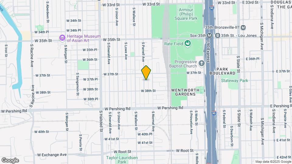 3729 S Parnell Ave Map and Location Details