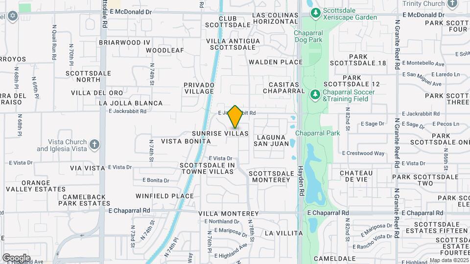 5416 N 78th St Map and Location Details