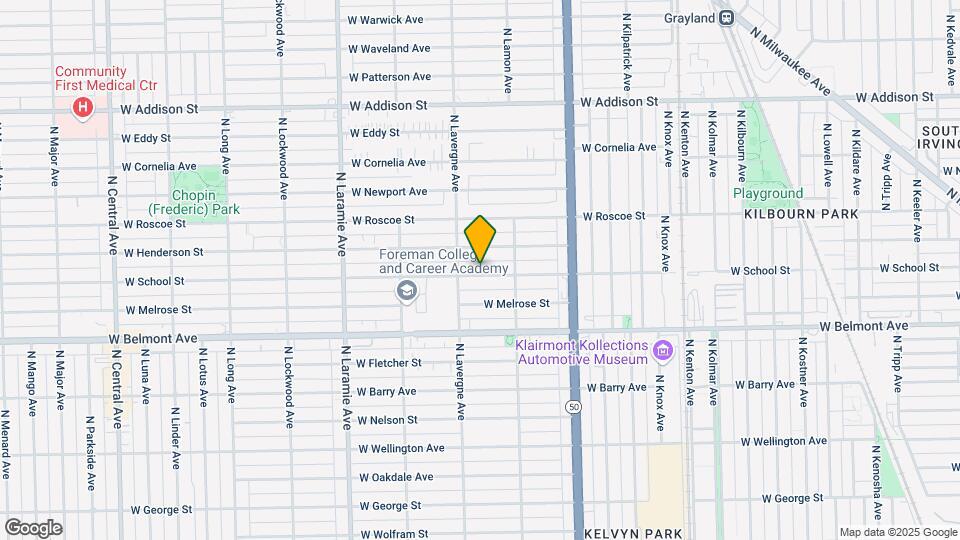 4936 W School St Map and Location Details
