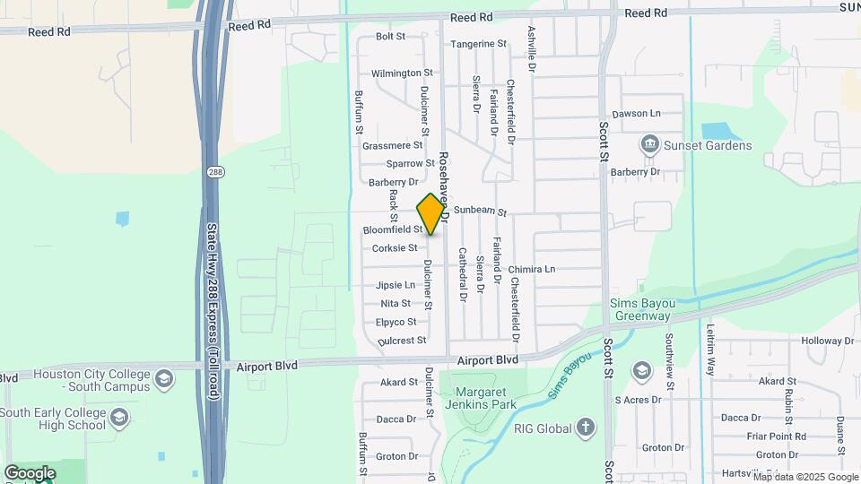 10117 Dulcimer St Map and Location Details