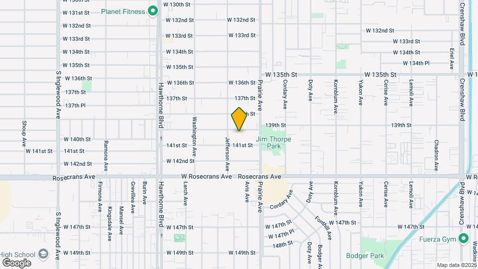 4076 W 139th St Map and Location Details