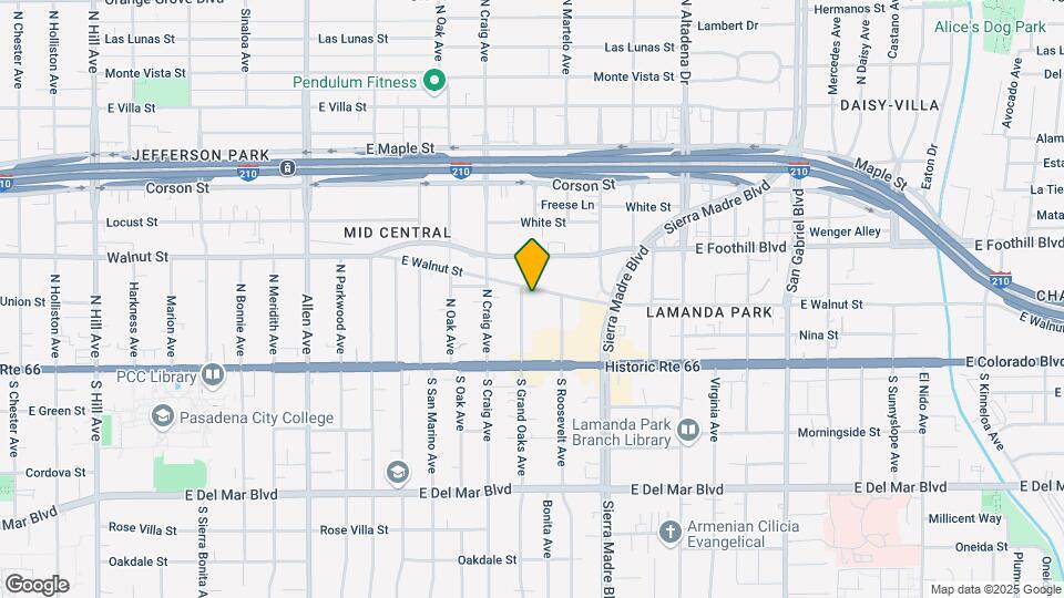 108-118 Grand Oaks Ave Map and Location Details