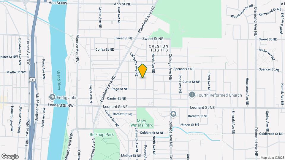 1335 Maude Ave NE-Unit -1 Map and Location Details