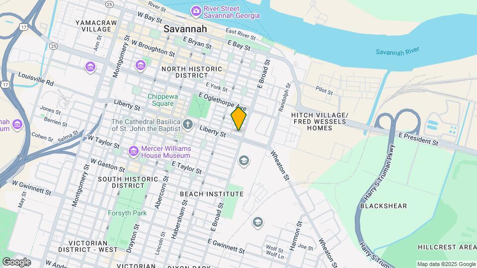 552 E Liberty Map and Location Details