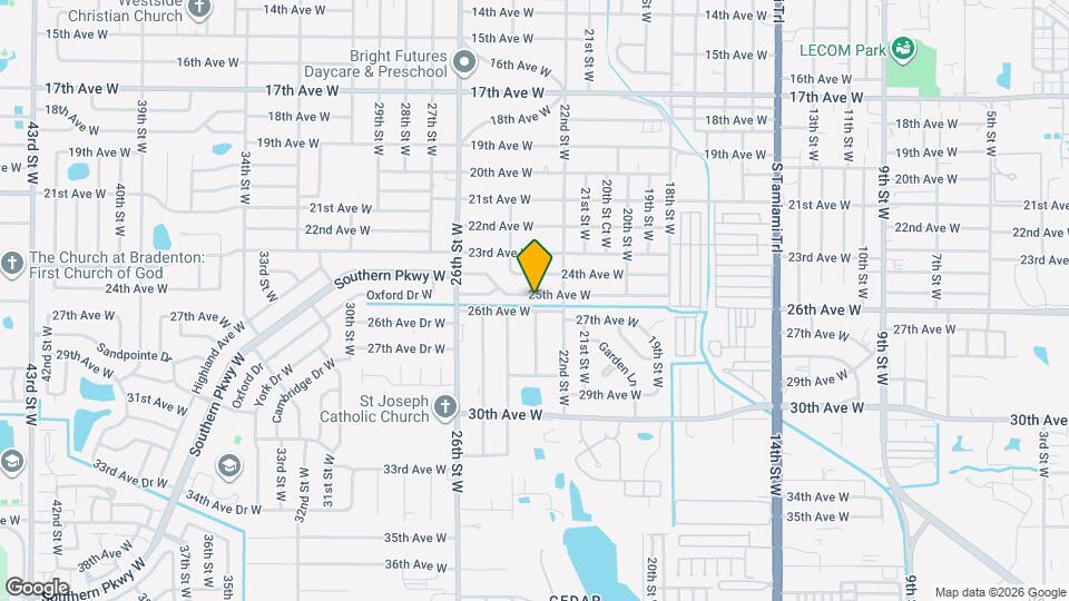 2219 25th Ave W Map and Location Details