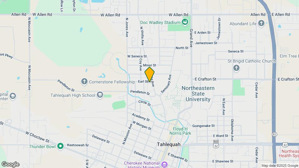 721 N Vinita Ave Mapa y Detalles de la Ubicación