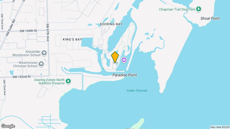 13689 Deering Bay Dr Map and Location Details