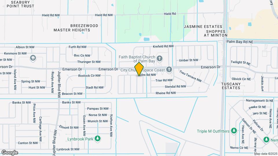 1287 Lingen Ave NW Map and Location Details