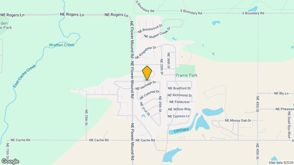 3102 NE Heritage Dr Map and Location Details