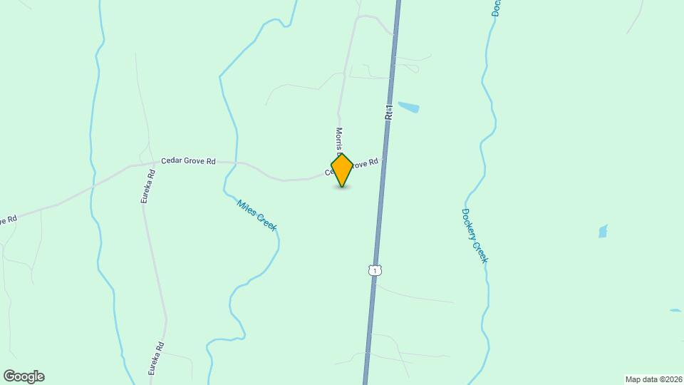 3646 Cedar Grove Rd Map and Location Details