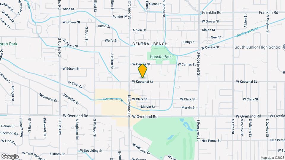 4820 W Kootenai St Map and Location Details