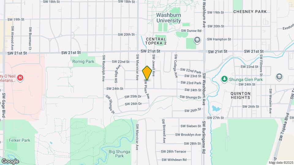 2232 SW Plass Ave Map and Location Details