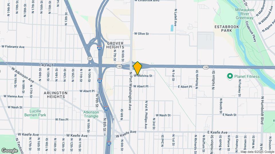 3895 N 5th St Mapa y Detalles de la Ubicación