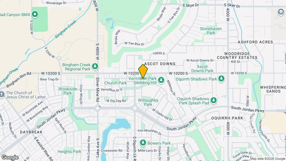10241 S Clarks Hill Dr Map and Location Details