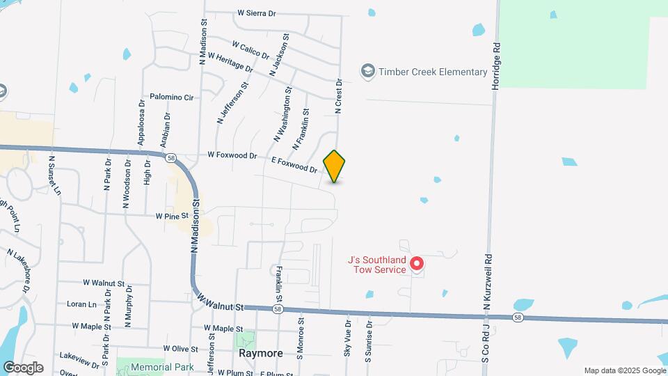 214 E Maplewood Ln Map and Location Details