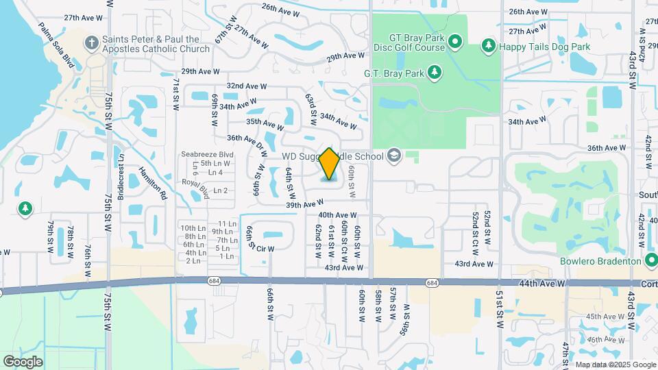 6116 38th Ave W Map and Location Details