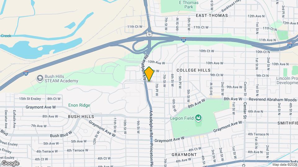 741 9th Ave W Map and Location Details