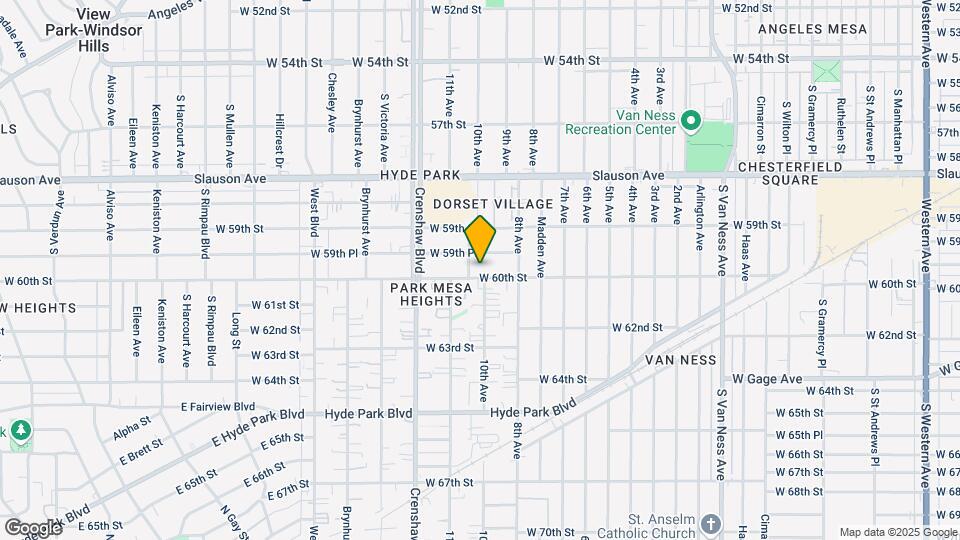 3205 W 60th St Map and Location Details