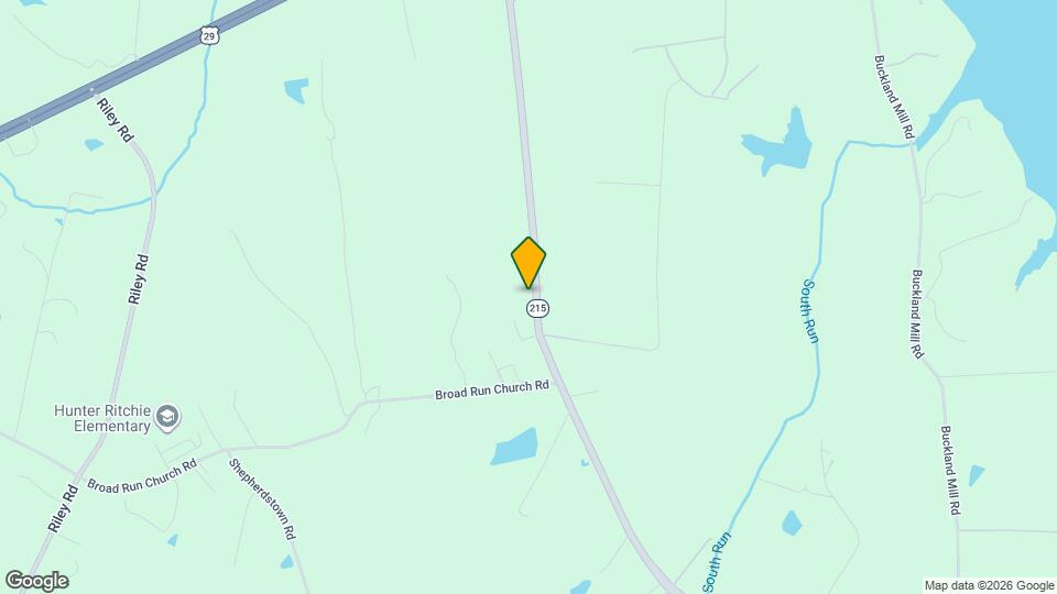 6492 Vint Hill Rd Map and Location Details