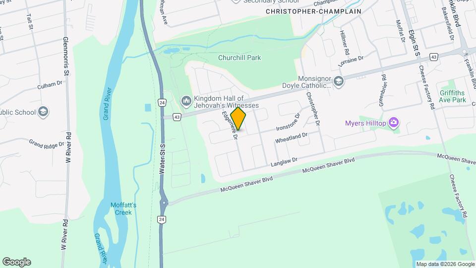 59 Edgemere Dr Map and Location Details