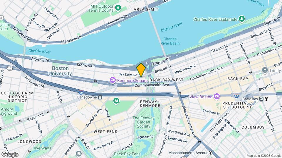 475 Commonwealth Ave, Unit 202 Map and Location Details