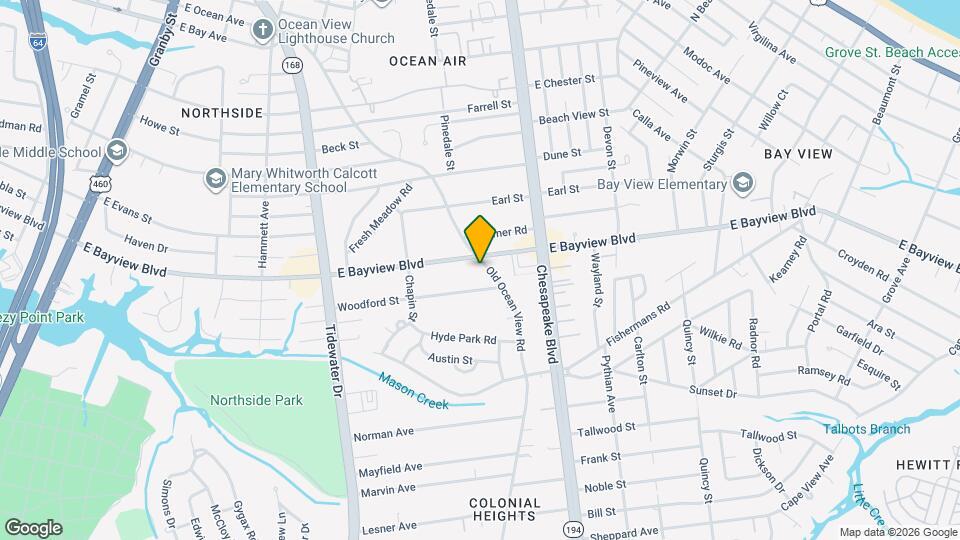 8559 Old Ocean View Rd Map and Location Details