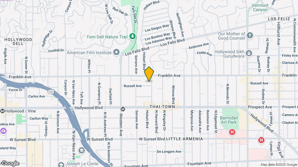 5303 Russell Ave Mapa y Detalles de la Ubicación