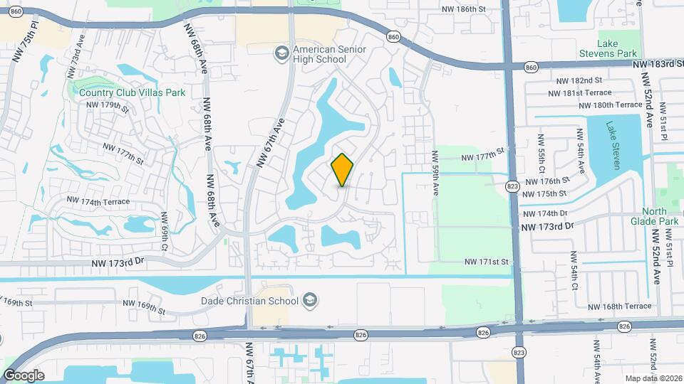 17321 NW 63rd Ave Map and Location Details