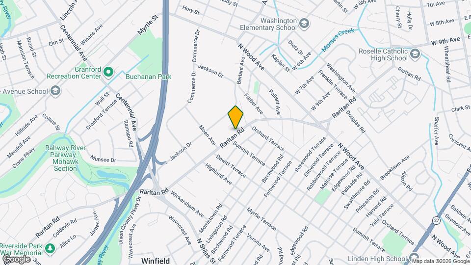 136 Raritan Rd Map and Location Details