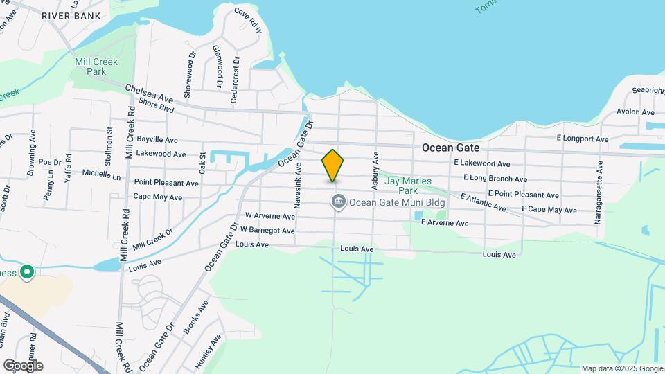 616 Ocean Gate Ave Map and Location Details