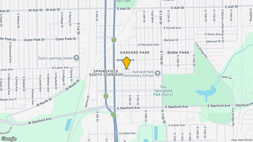 721 E Oberlin Ave Map and Location Details