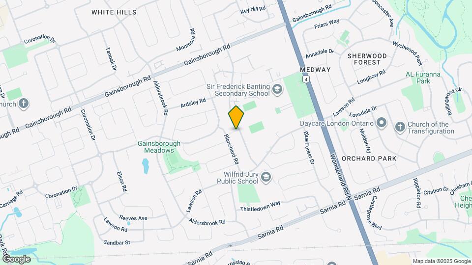 1331 Limberlost Rd Map and Location Details