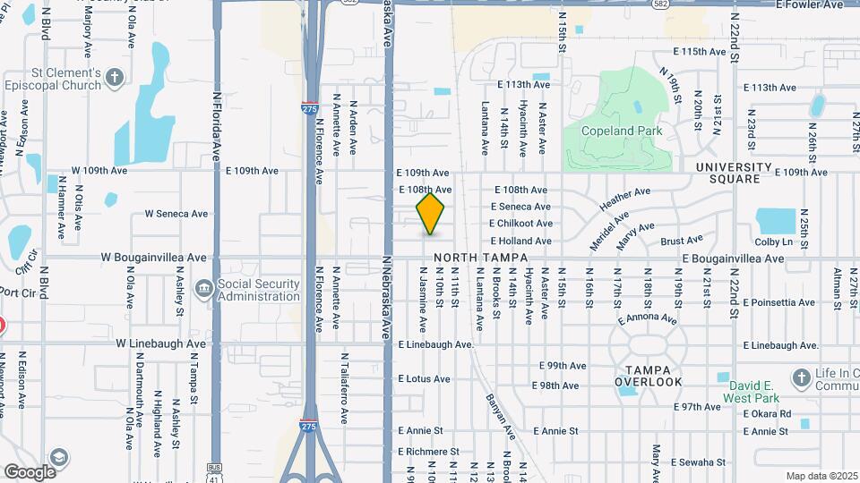 10407 N Jasmine Ave Map and Location Details