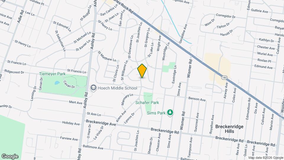 3434 St Joachim Ln Map and Location Details