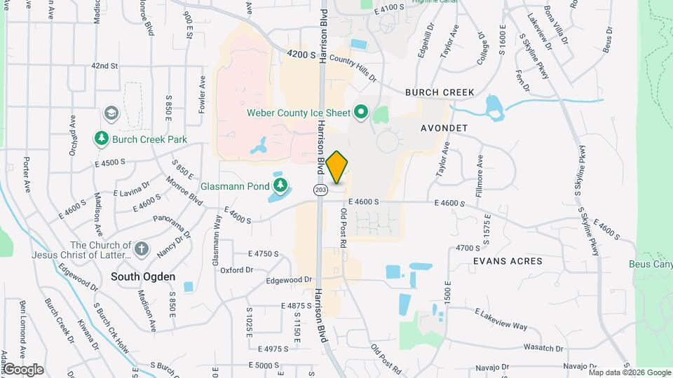 4564 Harrison Blvd Mapa y Detalles de la Ubicación