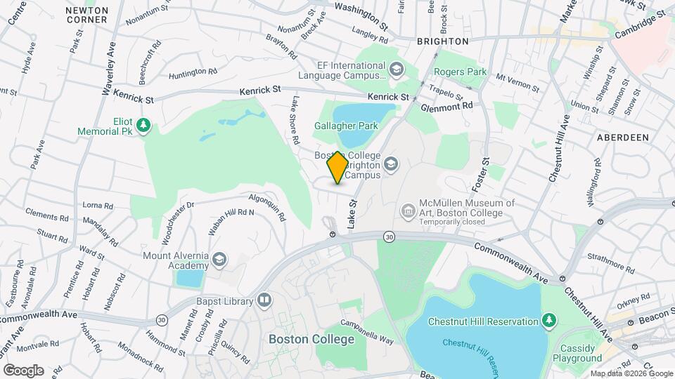 25 Undine Rd, Unit 25 a Map and Location Details