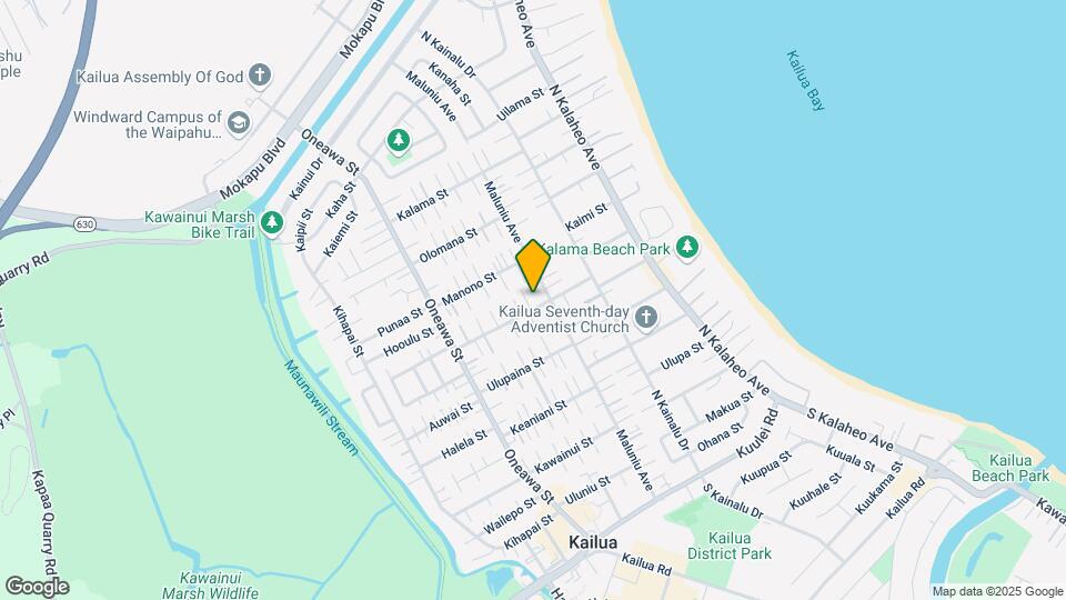 324 Hualani St Map and Location Details