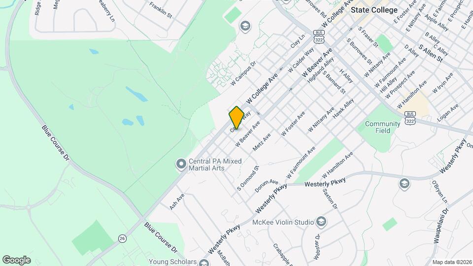 1023 Harley Alley Map and Location Details