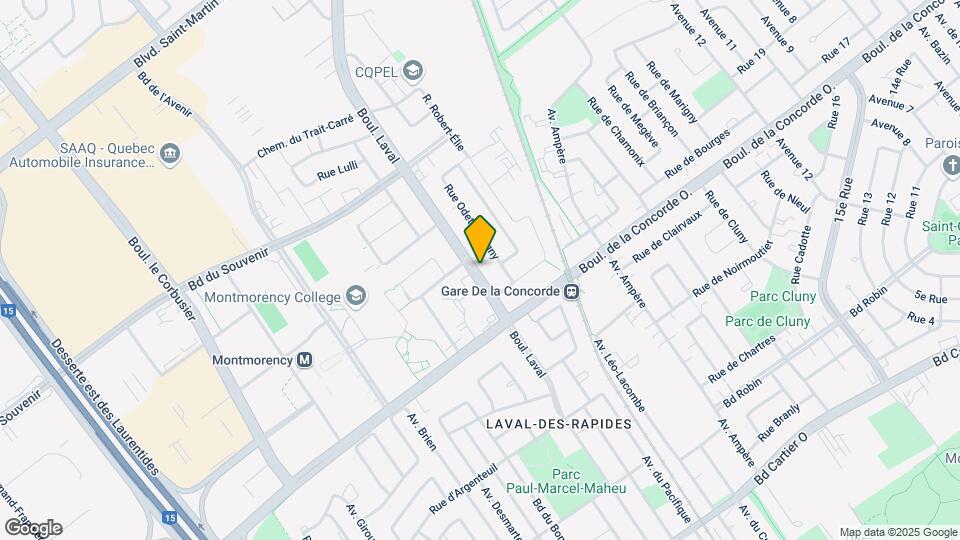 445 Laval Boul Map and Location Details