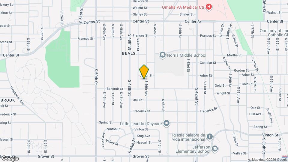 2518 S 46th Ave Map and Location Details