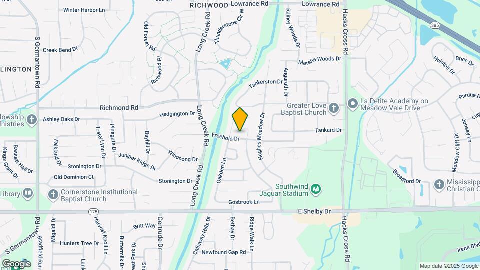 7760 Freehold Dr Map and Location Details