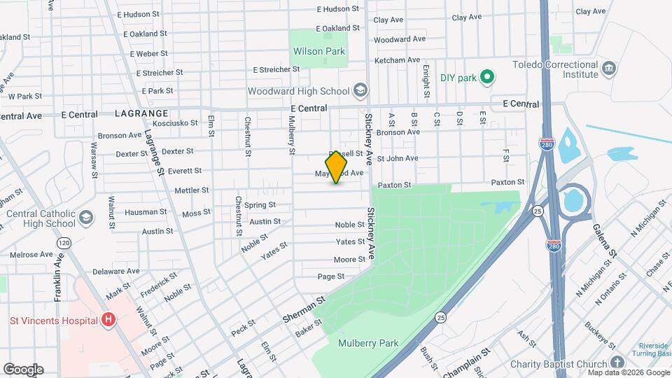 703 Ashwood Ave Map and Location Details