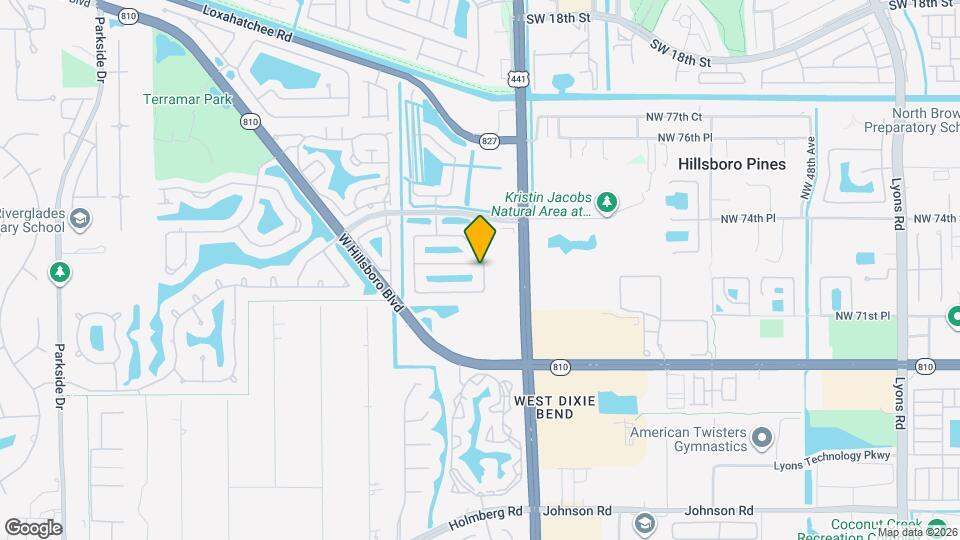 5872 NW 73rd Ct Map and Location Details