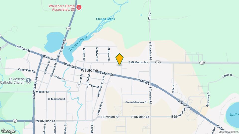 Waushara Village Apartments Map and Location Details
