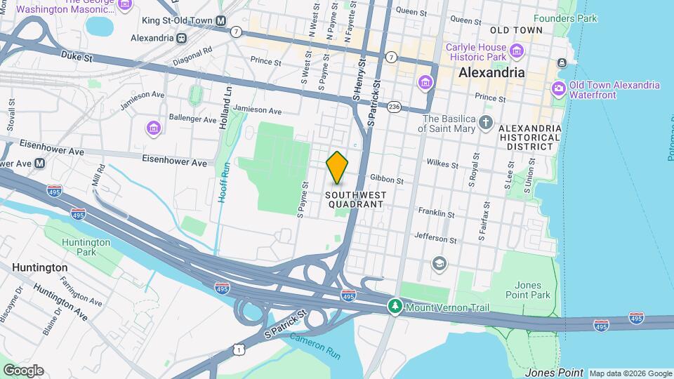 629 S Henry St Map and Location Details