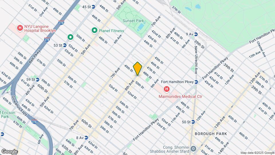 4901-4911 8th Ave Mapa y Detalles de la Ubicación