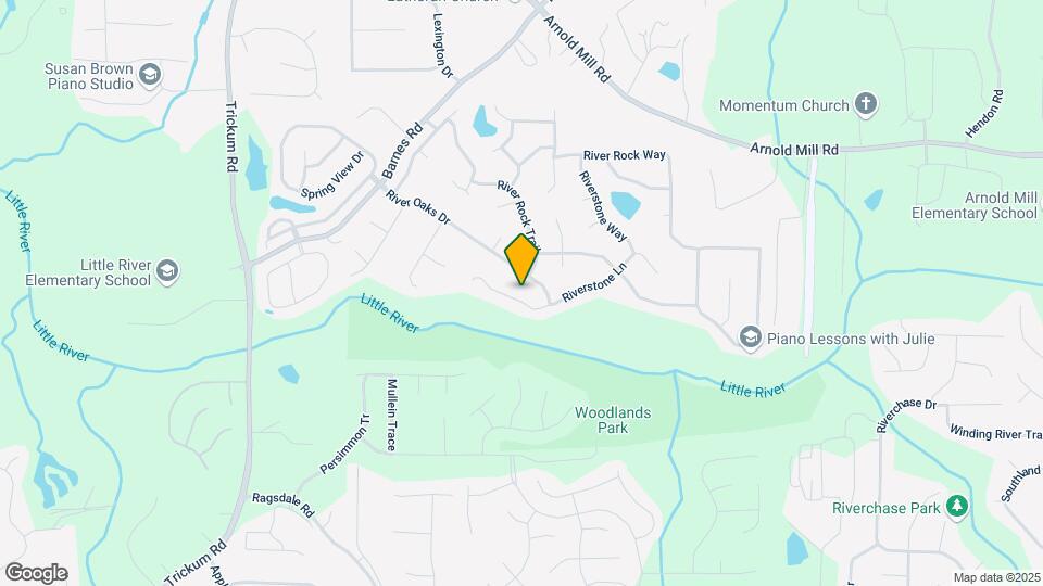 815 Riverstone Ln Map and Location Details