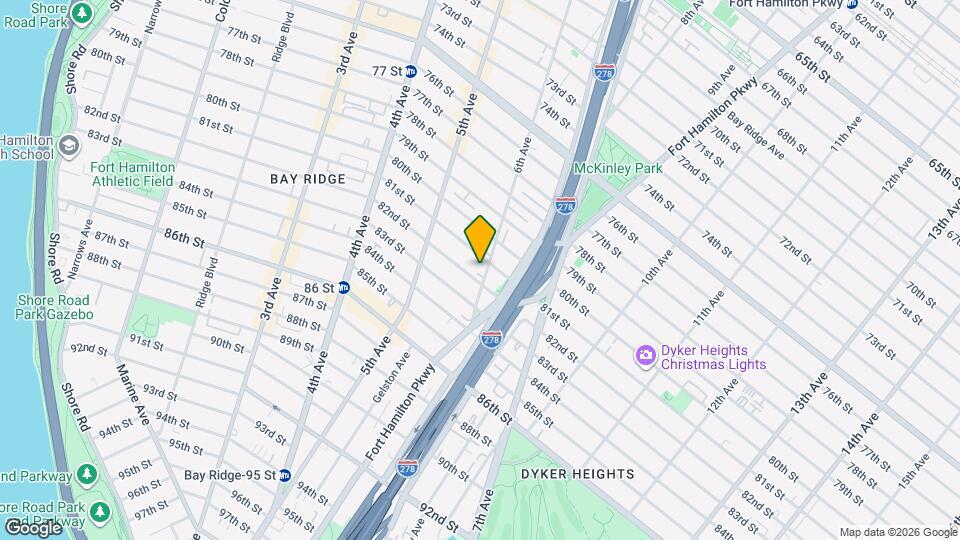 8118 6th Ave Map and Location Details